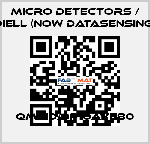 QMIHD/0P-0AVE80 Micro Detectors / Diell (now Datasensing)