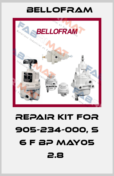 Repair kit for 905-234-000, S 6 F BP MAY05 2.8  Bellofram