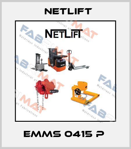 EMMS 0415 P  Netlift