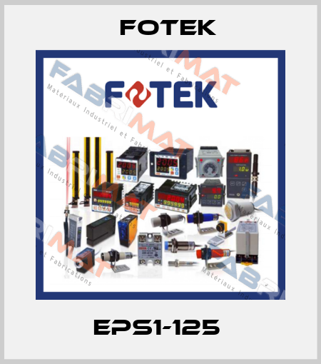 EPS1-125  Fotek