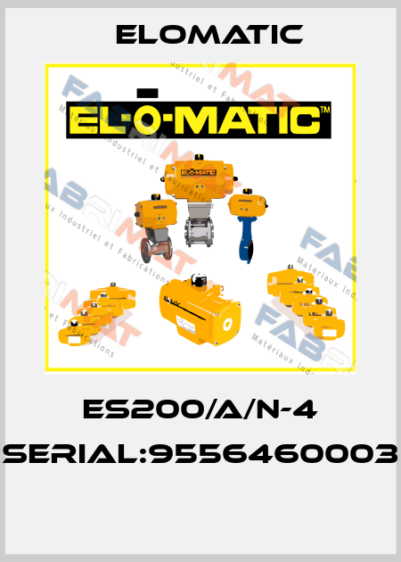 ES200/A/N-4 Serial:9556460003  Elomatic