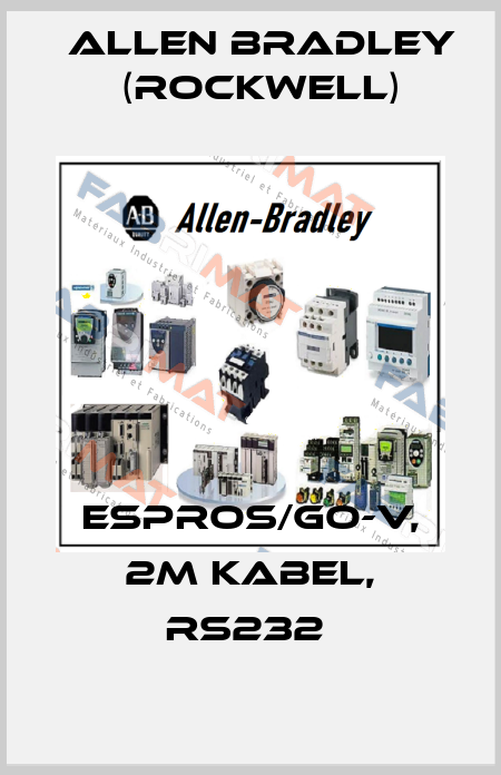 ESPROS/GO-V, 2M KABEL, RS232  Allen Bradley (Rockwell)