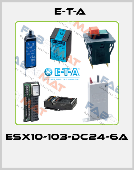 ESX10-103-DC24-6A  E-T-A