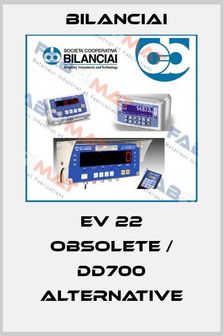 EV 22 obsolete / DD700 alternative Bilanciai