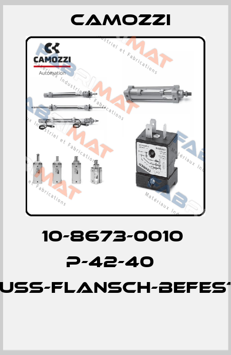 10-8673-0010  P-42-40   FUSS-FLANSCH-BEFESTI  Camozzi