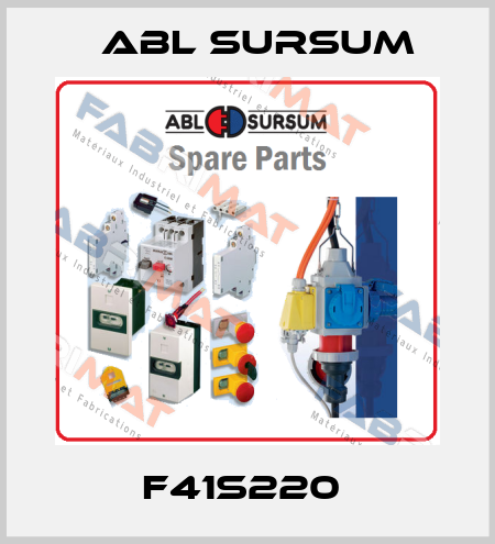 F41S220  Abl Sursum