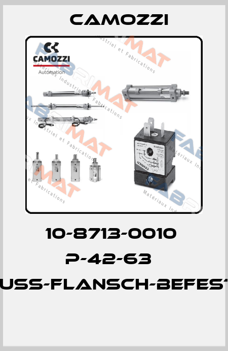 10-8713-0010  P-42-63   FUSS-FLANSCH-BEFESTI  Camozzi