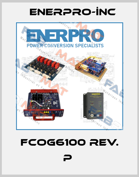 FCOG6100 rev. P  Enerpro-İnc