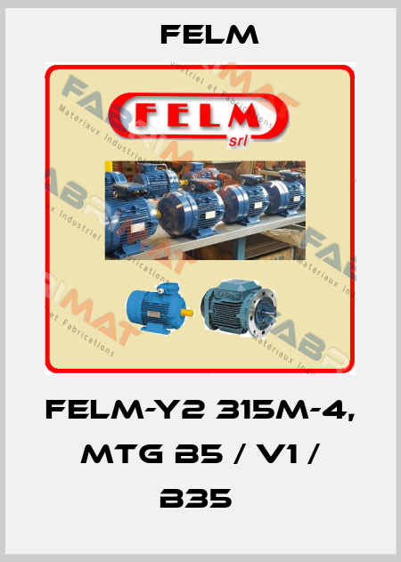 FELM-Y2 315M-4, MTG B5 / V1 / B35  Felm
