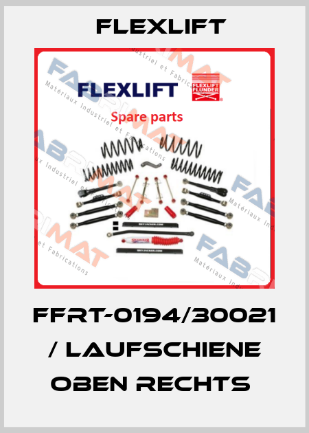 FFRT-0194/30021 / LAUFSCHIENE OBEN RECHTS  Flexlift