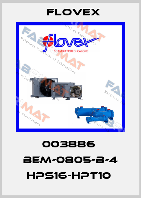 003886  BEM-0805-B-4 HPS16-HPT10  Flovex