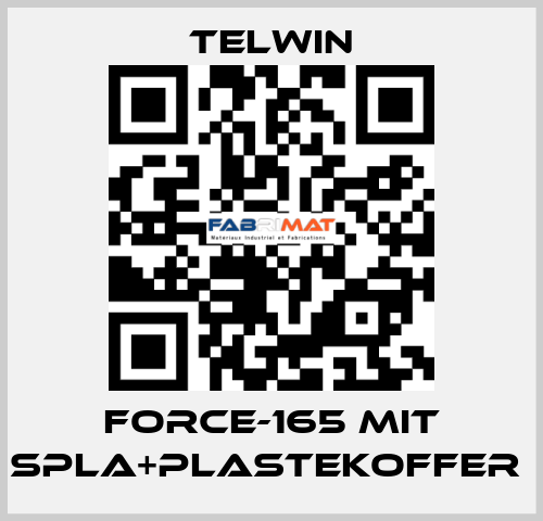 FORCE-165 MIT SPLA+PLASTEKOFFER  Telwin