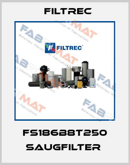 FS186B8T250 SAUGFILTER  Filtrec