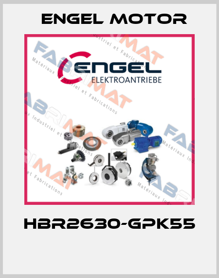 HBR2630-GPK55  Engel Motor