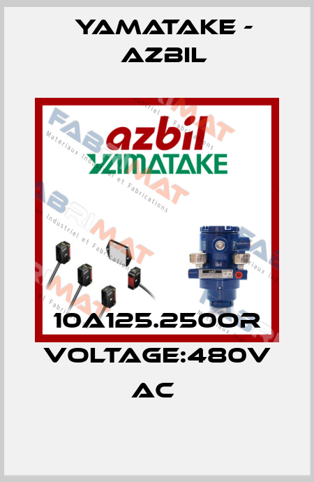 10A125.250OR VOLTAGE:480V AC  Yamatake - Azbil