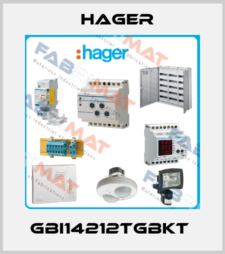 GBI14212TGBKT  Hager