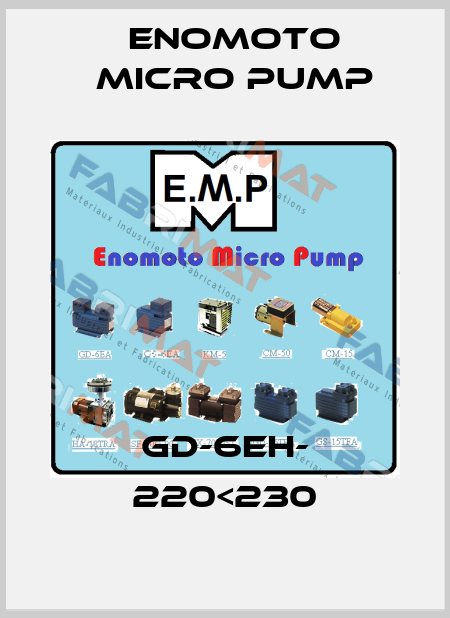 GD-6EH- 220<230 Enomoto Micro Pump