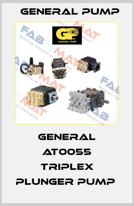 GENERAL AT0055 TRIPLEX PLUNGER PUMP  General Pump