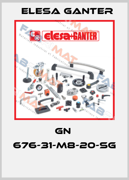 GN  676-31-M8-20-SG  Elesa Ganter