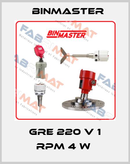 GRE 220 V 1 RPM 4 W  BinMaster