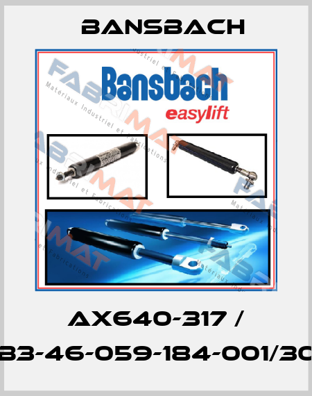 AX640-317 / B3B3-46-059-184-001/300N Bansbach