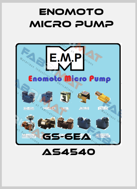 GS-6EA  AS4540 Enomoto Micro Pump