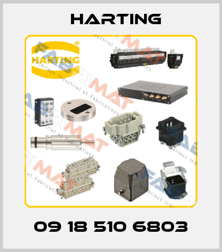 09 18 510 6803 Harting