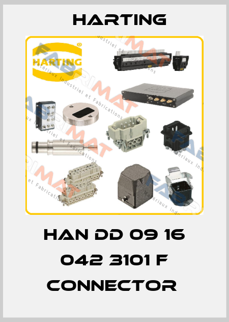 HAN DD 09 16 042 3101 F CONNECTOR  Harting