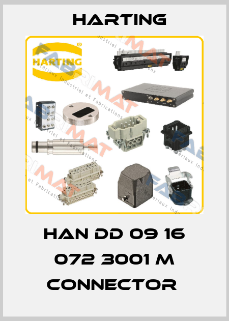 HAN DD 09 16 072 3001 M CONNECTOR  Harting