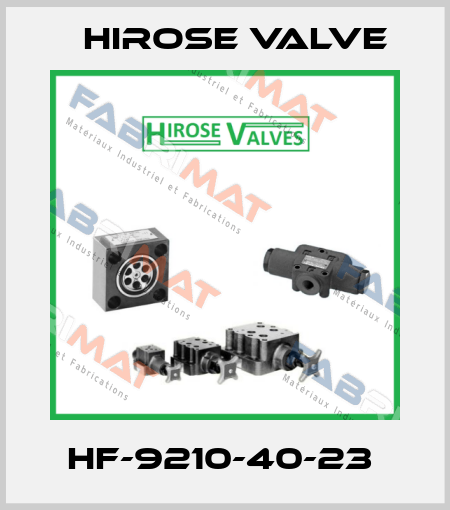HF-9210-40-23  Hirose Valve