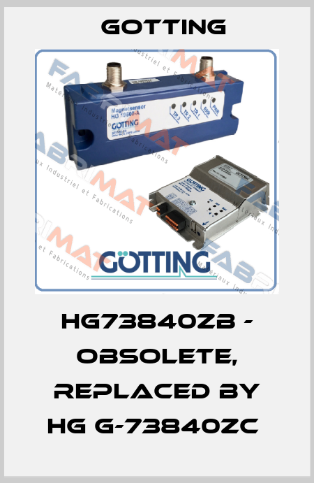 HG73840ZB - obsolete, replaced by HG G-73840ZC  Gotting