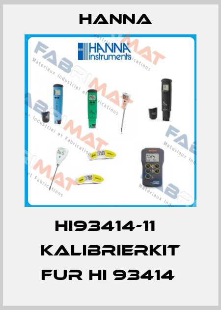 HI93414-11   KALIBRIERKIT FUR HI 93414  Hanna