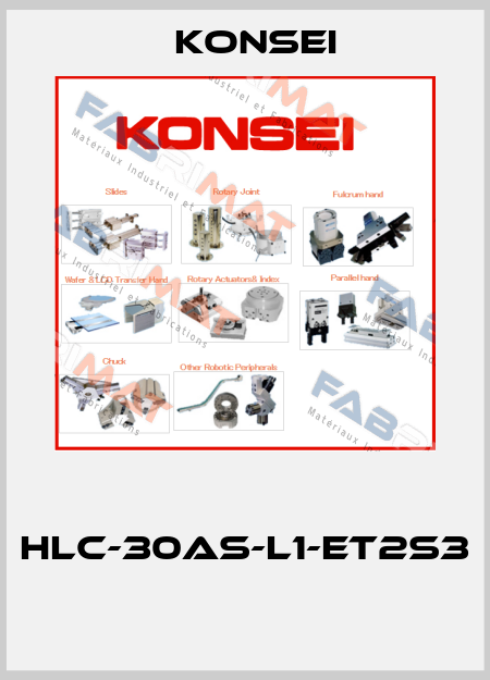  HLC-30AS-L1-ET2S3  Konsei