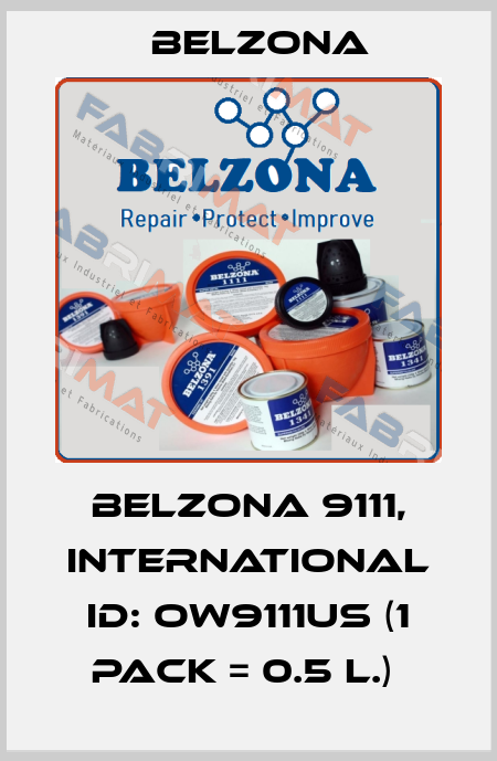 Belzona 9111, International ID: OW9111US (1 Pack = 0.5 l.)  Belzona