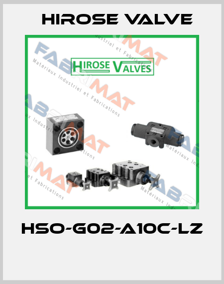 HSO-G02-A10C-LZ  Hirose Valve