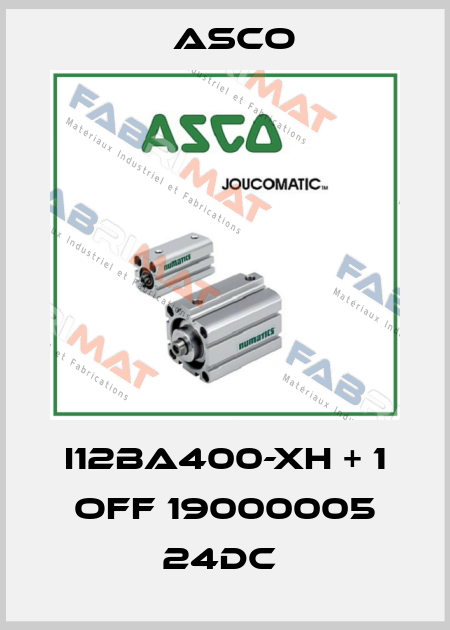 I12BA400-XH + 1 OFF 19000005 24DC  Asco