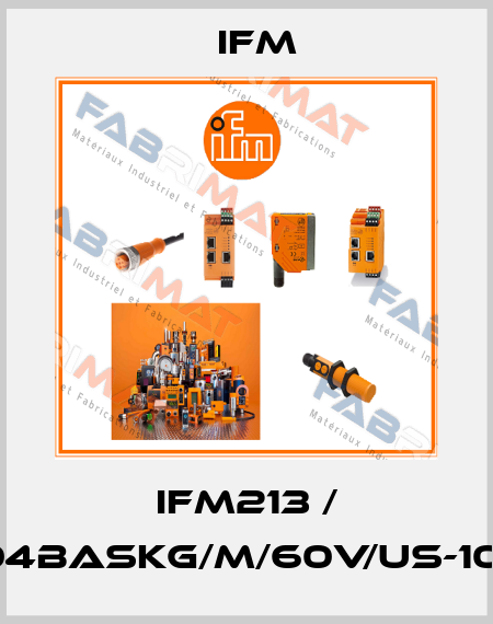IFM213 / IFKC004BASKG/M/60V/US-104-DRS Ifm