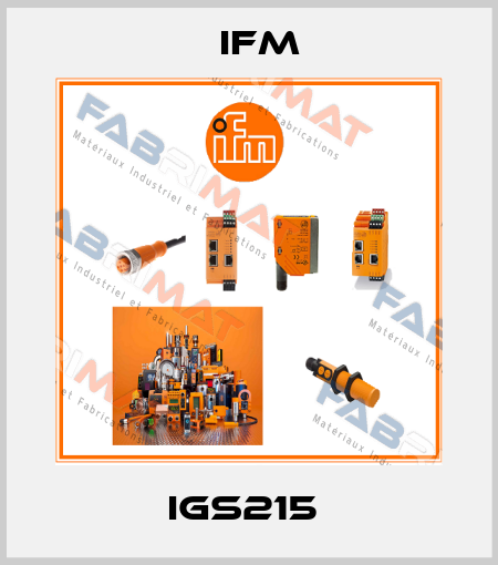 IGS215  Ifm