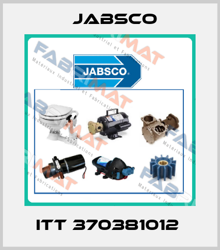 ITT 370381012  Jabsco