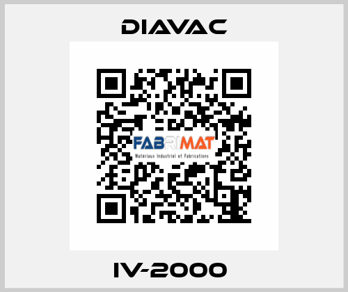 IV-2000  Diavac