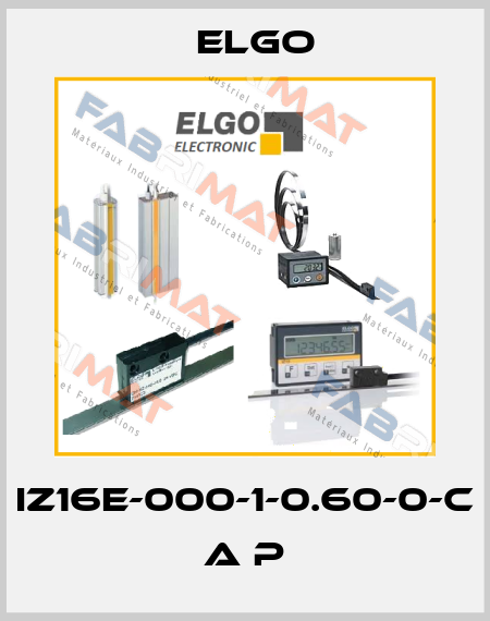 IZ16E-000-1-0.60-0-C A P Elgo