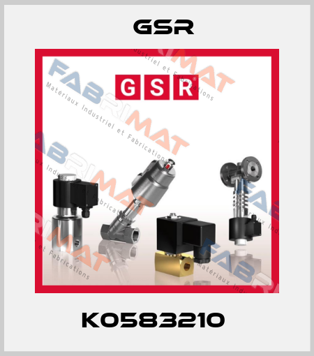 K0583210  GSR