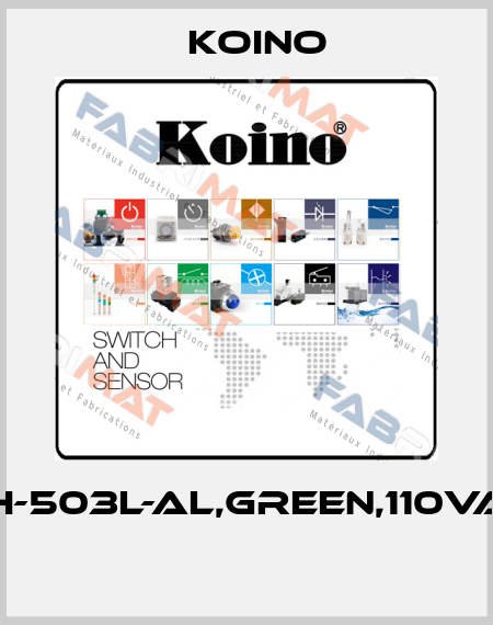 KH-503L-AL,GREEN,110VAC  Koino