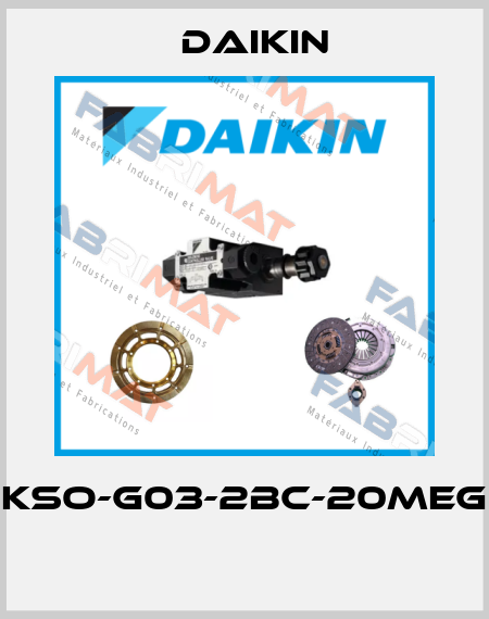 KSO-G03-2BC-20MEG  Daikin