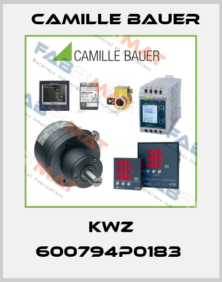 KWZ 600794P0183  Camille Bauer
