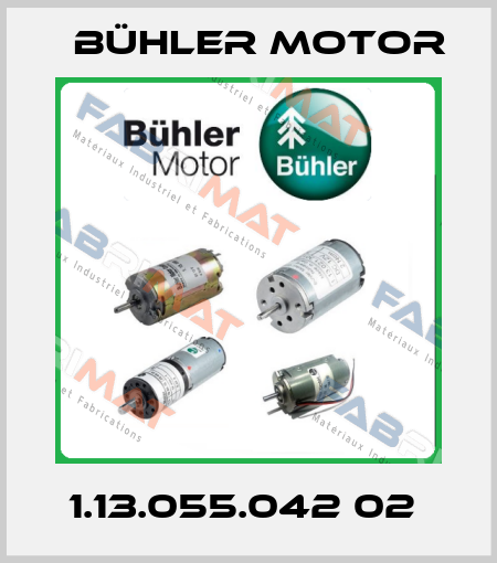 1.13.055.042 02  Bühler Motor