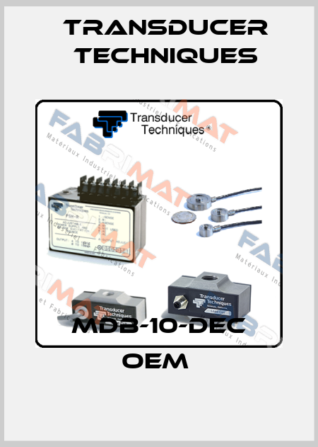 MDB-10-DEC OEM  Transducer Techniques