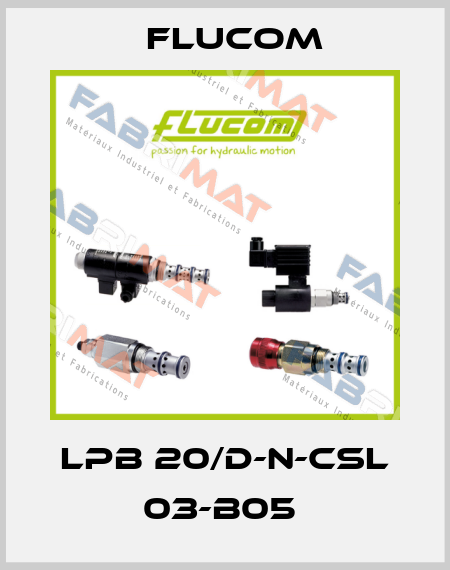 LPB 20/D-N-CSL 03-B05  Flucom