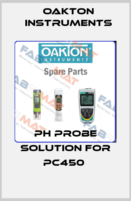 pH Probe Solution For pC450  Oakton Instruments
