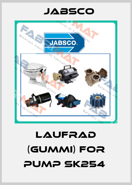LAUFRAD (GUMMI) FOR PUMP SK254  Jabsco